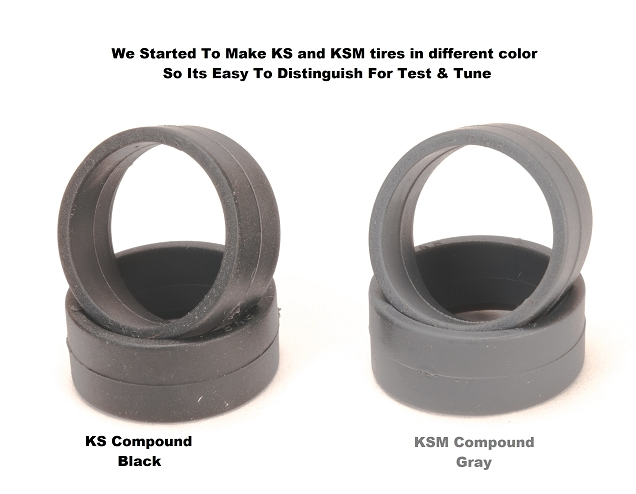 PN Racing Mini-Z KS-M Compound RCP Low Profile Slick 11mm Tire FIRM (KSM642)