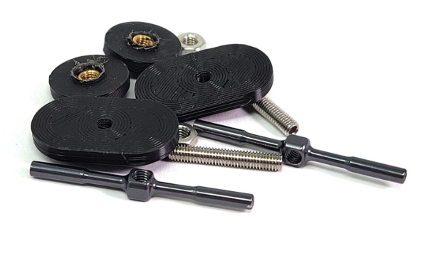 Dlux SCX24 Ultra-light Body Mounts/Brace