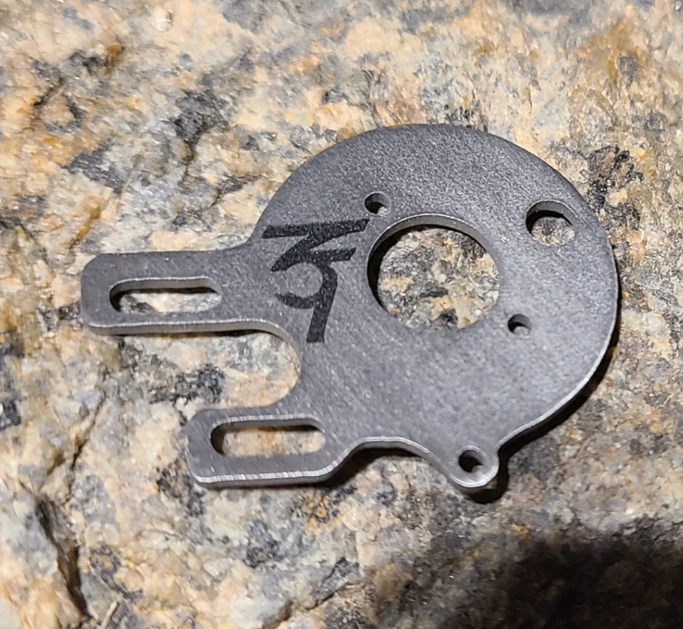 3Flow9 Wide Mouth Brushed Motor Plate for Losi Micro-B and Micro-T