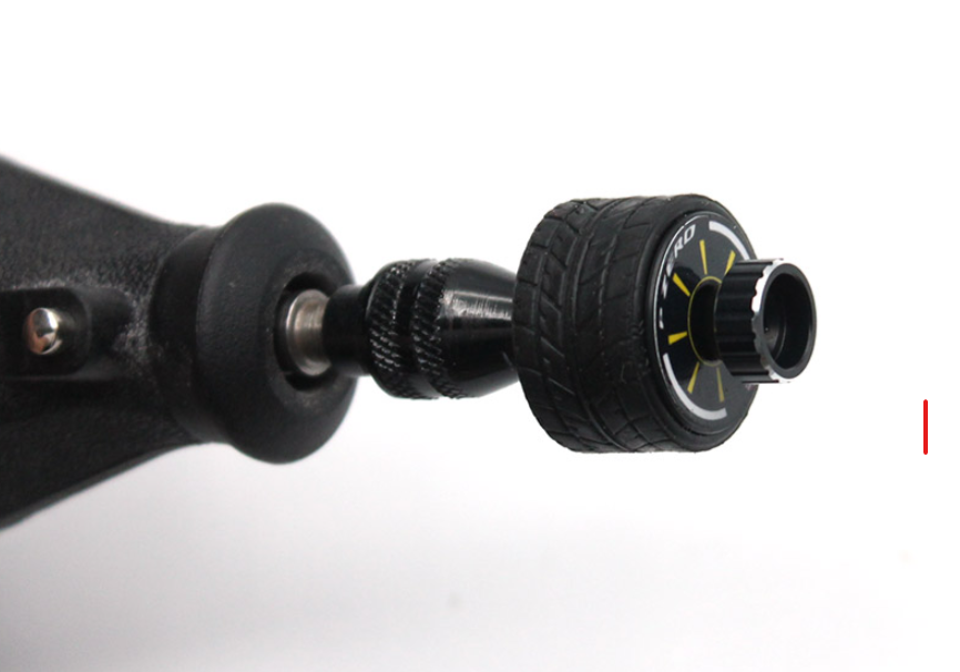 Reflex Racing 1/28 Scale Universal Tire Arbor for Rotary Tool