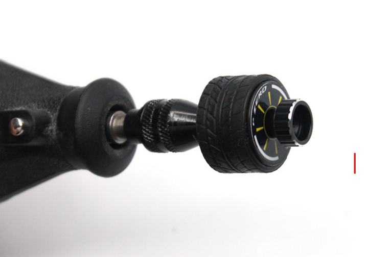 Reflex Racing 1/28 Scale Universal Tire Arbor for Rotary Tool