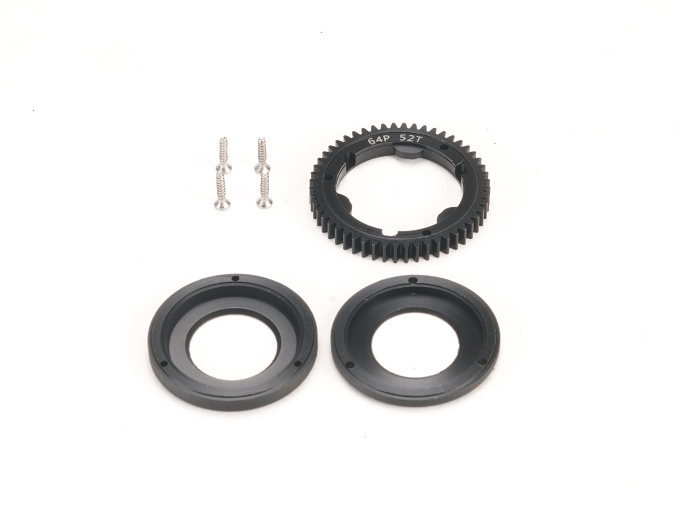 PN Racing Mini-Z Enclosed Cover Kit Spur Gear 64P 52T for Gear Differential