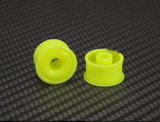 PN Racing Mini-Z 2WD Machine Delrin Cut Yellow Formula 11x19mm Flanged Wheel R1