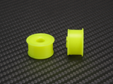 PN Racing Mini-Z 2WD Machine Delrin Cut Yellow Formula 11x19mm Flanged Wheel R1