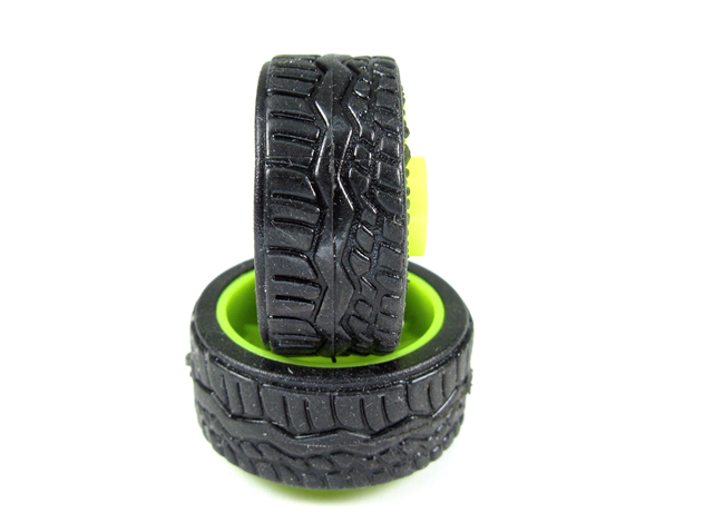 PN Racing Mini-Z KS Compound RCP Radial Rear Tire EXTRA FIRM 38 Shore (2pcs)