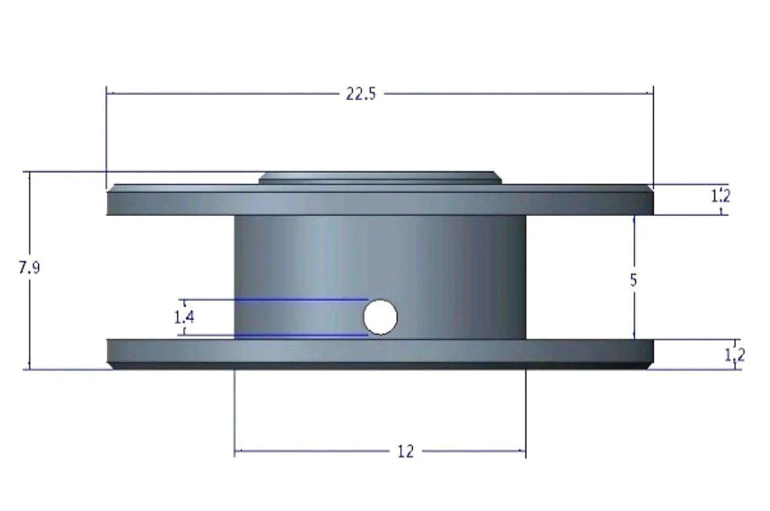 NSDRC Low Profile Winch Spools