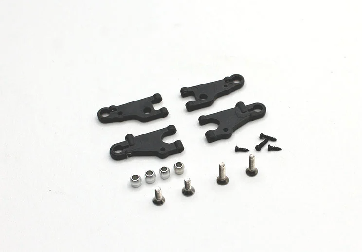 Reflex Racing RX28 G2 A Arm Set (Dark Gray - Hard) - Iron City RC Hobbies