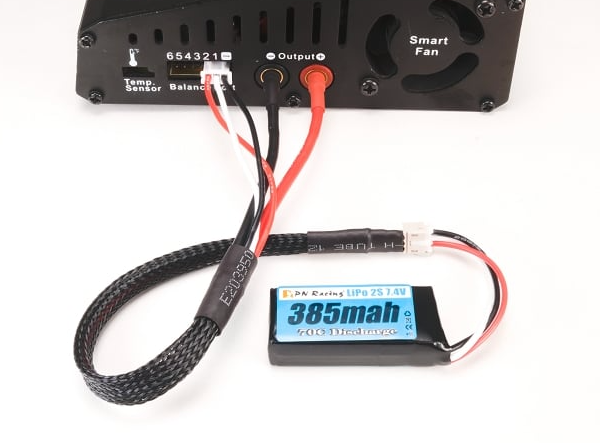 PN Racing 4mm Banana Plug JST-PH Charging Cable - Iron City RC Hobbies