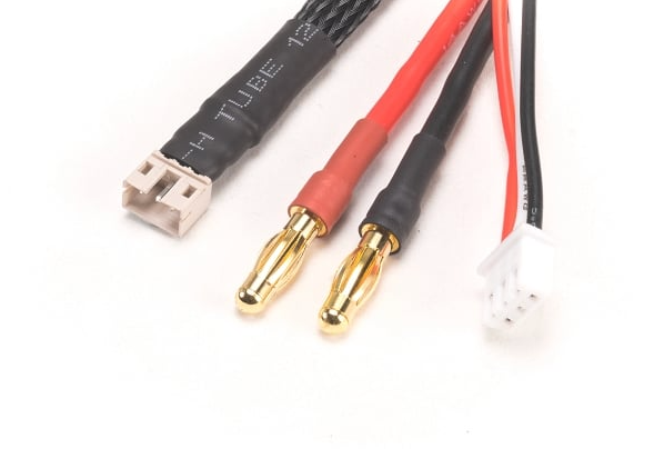 PN Racing 4mm Banana Plug JST-PH Charging Cable