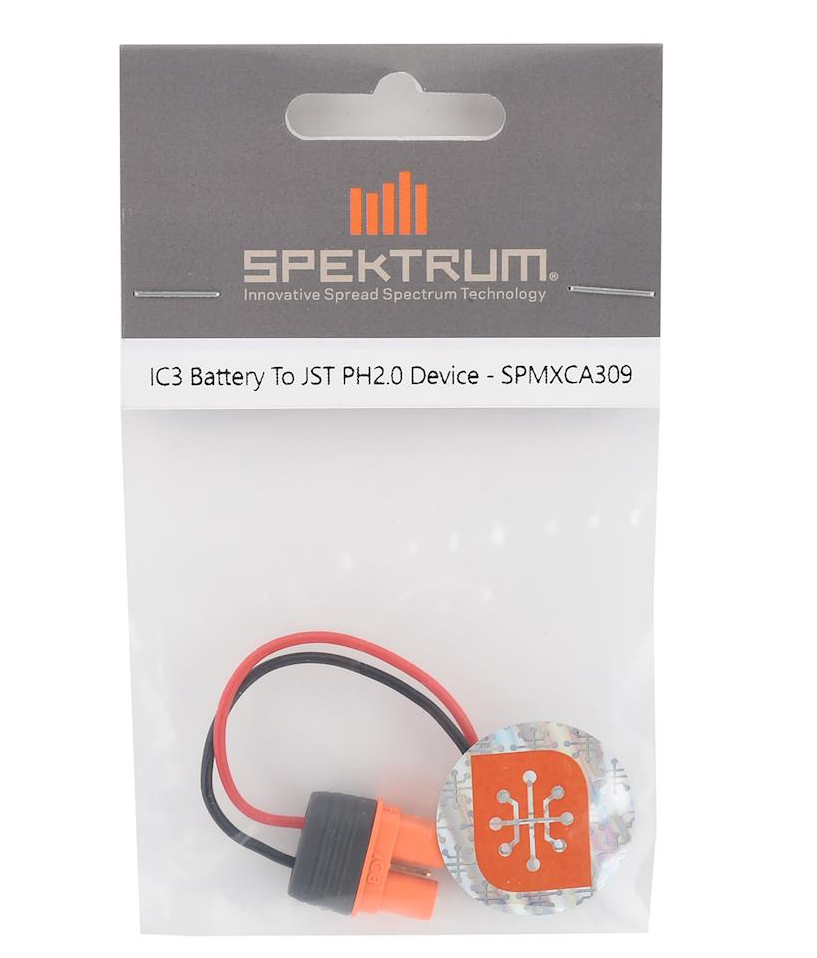 Spektrum RC IC3 Device to JST PH2.0 Battery - Iron City RC Hobbies
