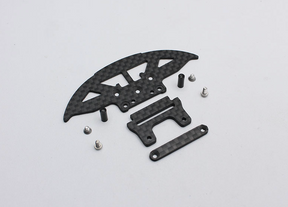 Reflex Racing PN Racing C9 Carbon Fiber Bumper and Clip Set - Iron City RC Hobbies