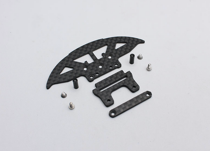 Reflex Racing PN Racing C9 Carbon Fiber Bumper and Clip Set - Iron City RC Hobbies