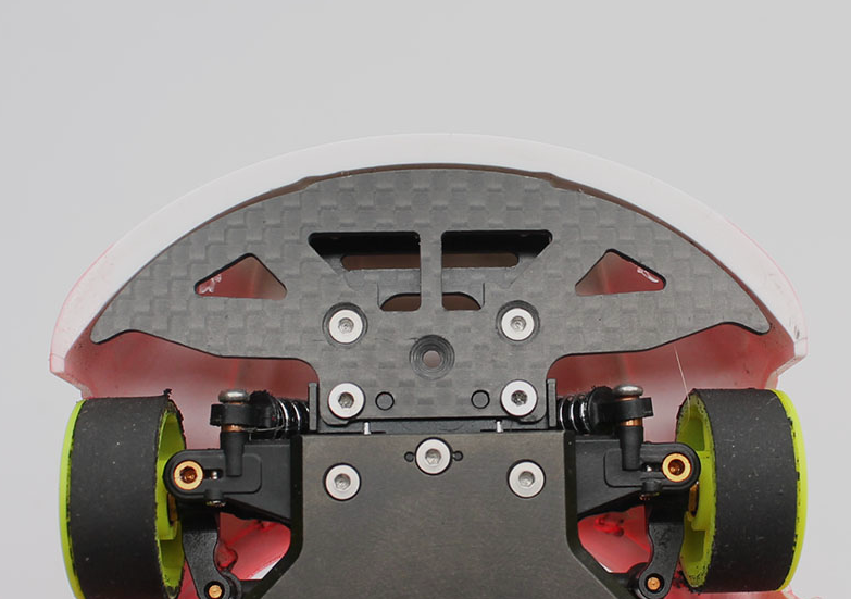 Reflex Racing PN Racing C9 Carbon Fiber Bumper and Clip Set - Iron City RC Hobbies