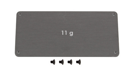 RC10B6.4 FT 11g ESC Weight, aluminum - Iron City RC Hobbies
