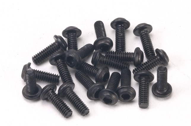 PN Racing M2x6 UFO Head Hardened Carbon Steel Hex Machine Screw (20pcs) - Iron City RC Hobbies
