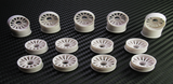 PN Racing Mini-Z 2WD Machine Cut 16 Spoke Front Wheel F3 Black - Iron City RC Hobbies