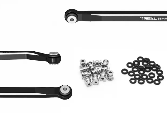 TREAL SCX24 High Clearance Links Deadbolt Betty 4-Links Design (8pcs) Alu# 7075 for Axial SCX24 Deadbolt AXI90081 Betty - Iron City RC Hobbies