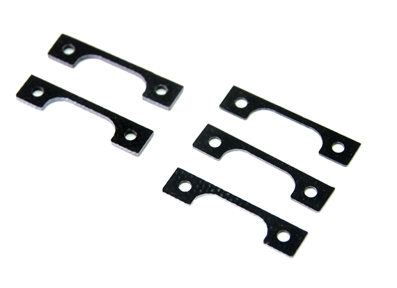 PN Racing Interchangeable Front Body Mount Spacer Kit (1.0mmx2 0.5mmx3) - Iron City RC Hobbies
