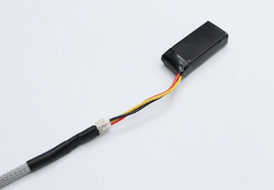 Reflex Racing Jst 2.0 Ph 3 Pin Charging Cable - Black and Silver - Iron City RC Hobbies