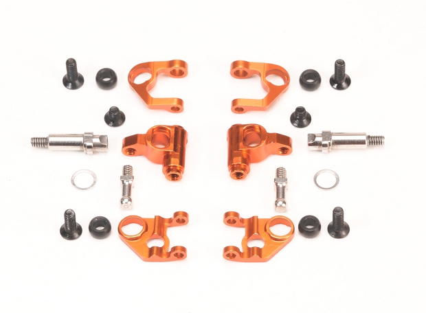 PN Racing Mini-Z MR03/PNR2.5W Double A-Arm Conversion Kit (V3 to V4) Orange