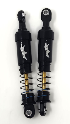 Dlux Ultra Short Shocks 80mm (Pair) (Unassembled)