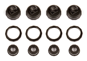 Team Associated- 1:14 Shock Caps and Collars - Iron City RC Hobbies