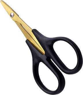 Straight Big Lexan Scissors Gold - Iron City RC Hobbies