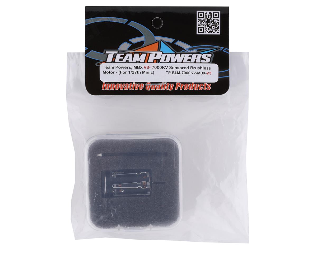 Team Powers MBX V3 7000KV Sensor Brushless Motor (for 1/27th Mini-Z)