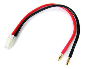 Lectron Pro Tamiya Charging Adapter with Banana Plugs - Iron City RC Hobbies