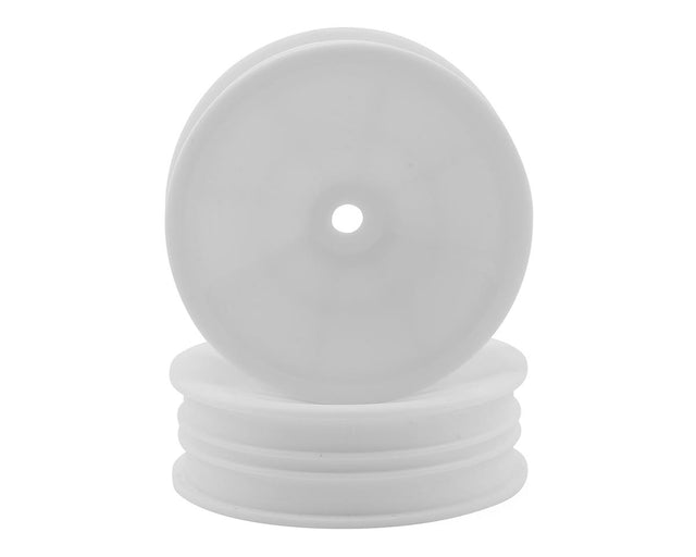 Associated 12mm Hex 2.2" "Slim" Front Buggy Wheels (White) (2) (B6) - Iron City RC Hobbies
