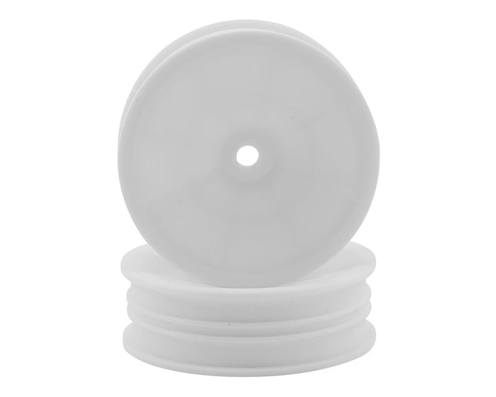 Associated 12mm Hex 2.2" "Slim" Front Buggy Wheels (White) (2) (B6) - Iron City RC Hobbies