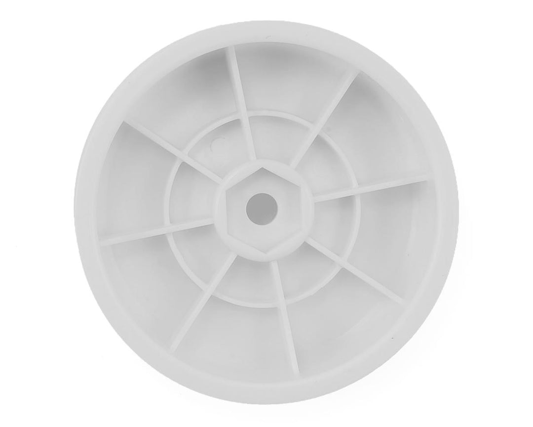 Associated 12mm Hex 2.2" "Slim" Front Buggy Wheels (White) (2) (B6) - Iron City RC Hobbies