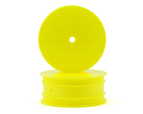 Associated 12mm Hex 2.2 4WD Front Buggy Wheels (2) (B64) (Yellow) - Iron City RC Hobbies