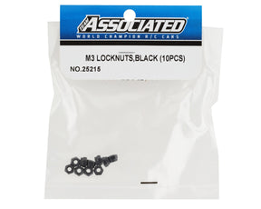 Team Associated 3mm Locknut (10) - Iron City RC Hobbies