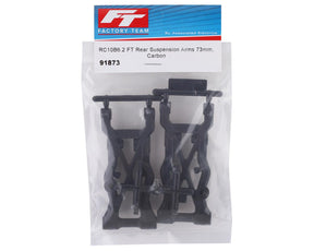 Associated FT RC10B6.2 Carbon 73mm Rear Suspension Arms - Iron City RC Hobbies
