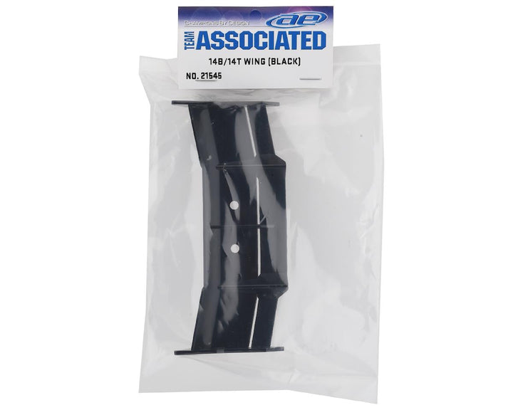 Associated Reflex 14B/14T Plastic Wing (Black) - Iron City RC Hobbies