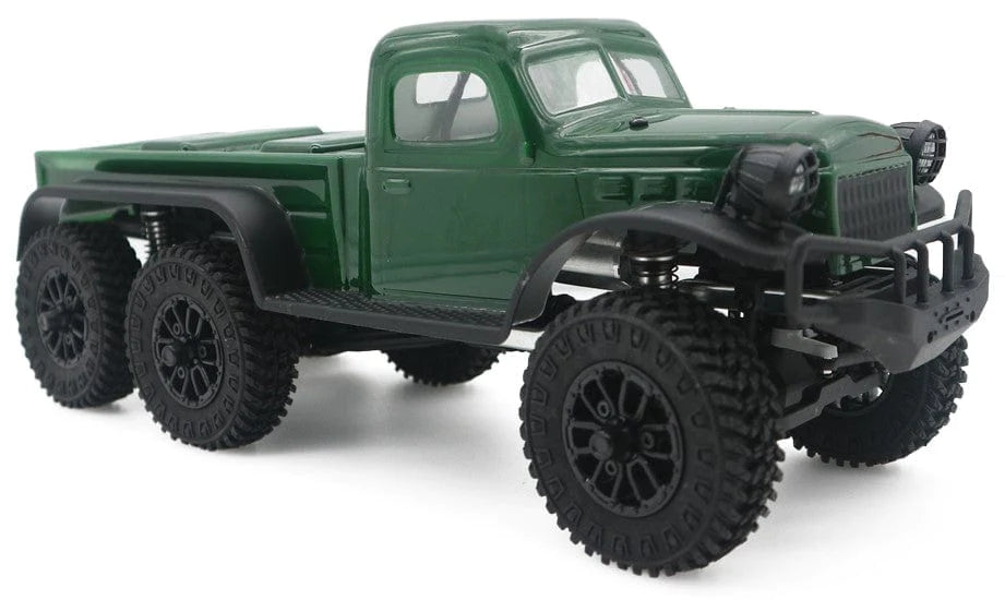 Panda Tetra 1/18 6x6 K1 RTR Scale Mini Crawler, Green