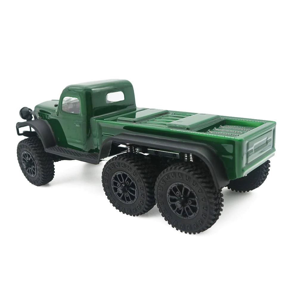 Panda Tetra 1/18 6x6 K1 RTR Scale Mini Crawler, Green