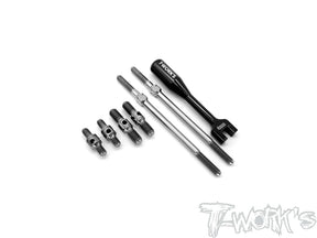 Titanium Turnbuckle Set (For Infinity IF18-2) - Iron City RC Hobbies