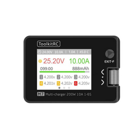 ToolkitRC M7 200W 10A DC Balance Charger Discharger
