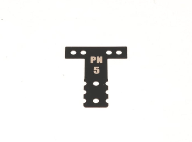 PN Racing Mini-Z MR03/MR04 MM Spring Steel T-Plate (Black) - Iron City RC Hobbies