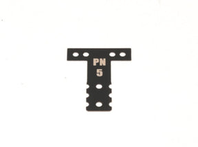 PN Racing Mini-Z MR03/MR04 MM Spring Steel T-Plate (Black) - Iron City RC Hobbies