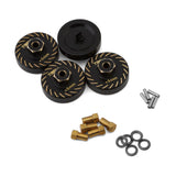 Treal Hobby Axial SCX24 Type B Brass Extended Wheel Hubs (4) (+5mm) - Iron City RC Hobbies