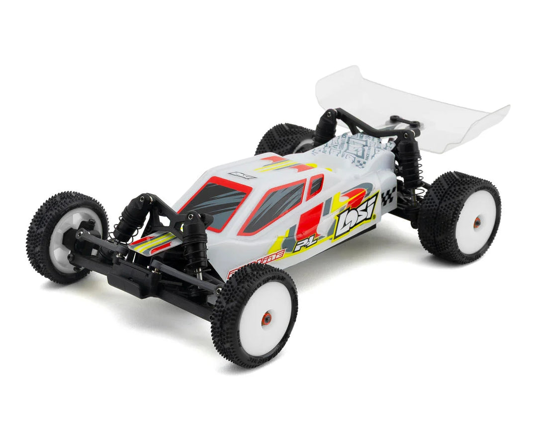 UpGrade RC Micro Spiker Pre-Mounted Front and Rear Carpet Tires for Losi® Micro-B (Yellow)