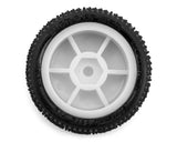 UpGrade RC Micro Spiker Pre-Mounted Front and Rear Carpet Tires for Losi® Micro-B (Yellow)