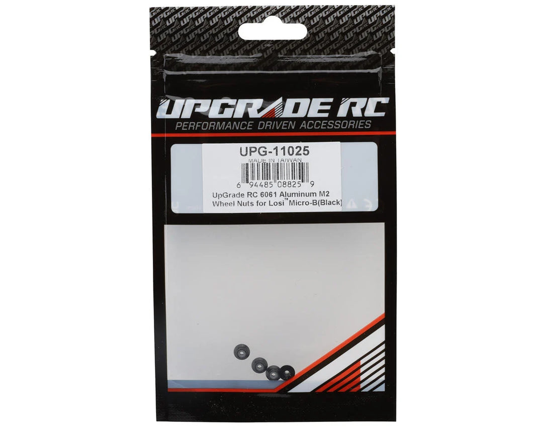UpGrade RC Aluminum 2mm Wheel Lock Nuts for Losi Micro-B (4)