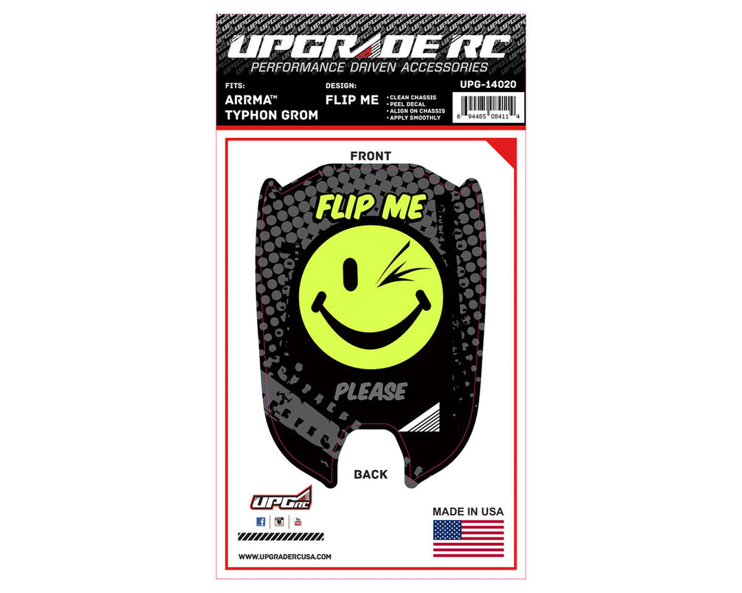 UpGrade RC Chassis Protector for Arrma® Typhon™ Grom (Flip Me) (1) - Iron City RC Hobbies