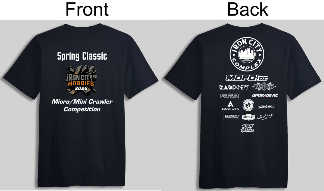 Iron City Crawler Spring Classic Event Shirts
