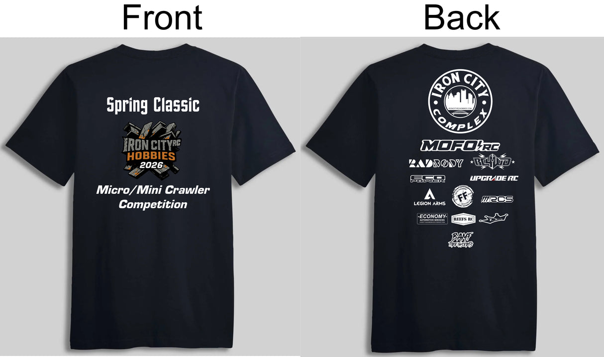 Iron City Crawler Spring Classic Event Shirts