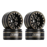 INJORA 1.0" 47g/pcs Brass -3.15mm Offset Wheels for Micro Crawlers